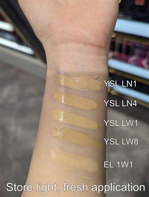 ysl all hours foundation vs estee lauder double wear|YSL All Hours Foundation Review: The Long.